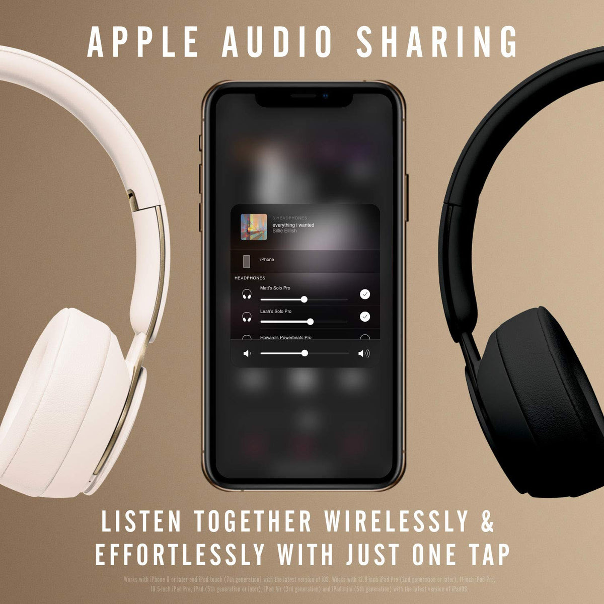 Beats Solo Pro Ivory side view highlighting sleek matte finish