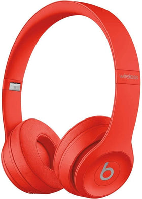 Beats Solo3 Citrus Red ready to pair with Apple devices using the W1 chip.