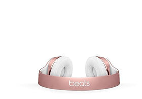 Beats Solo3 Rose Gold ear cups with comfortable padding.