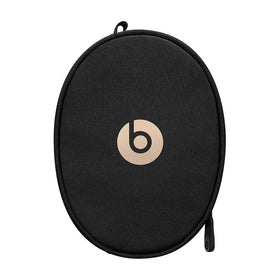 Beats Solo3 Satin Gold folded for travel and compact storage