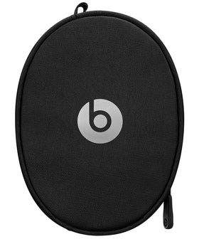 Beats Solo3 Satin Silver side view shows durable foldable design