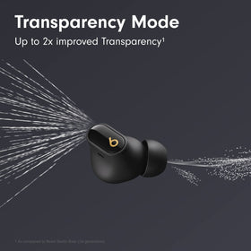 Beats Studio Buds ANC and Transparency modes for versatile listening.