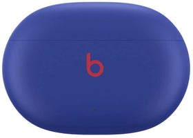 Beats Studio Buds Blue transparency mode in use, letting ambient sound through