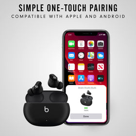 Beats Studio Buds include ear tips, USB-C cable, and quick start guide