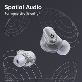 Beats Studio Buds+ compatibility with Apple and Android features.
