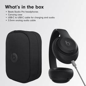 Beats Studio Pro battery life up to 40 hours for daily use.
