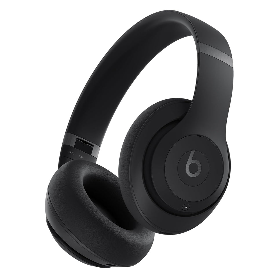 Beats Studio Pro front view headphones showing design and build.