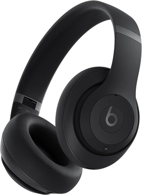 Beats Studio Pro headphones in black for immersive sound and calls.