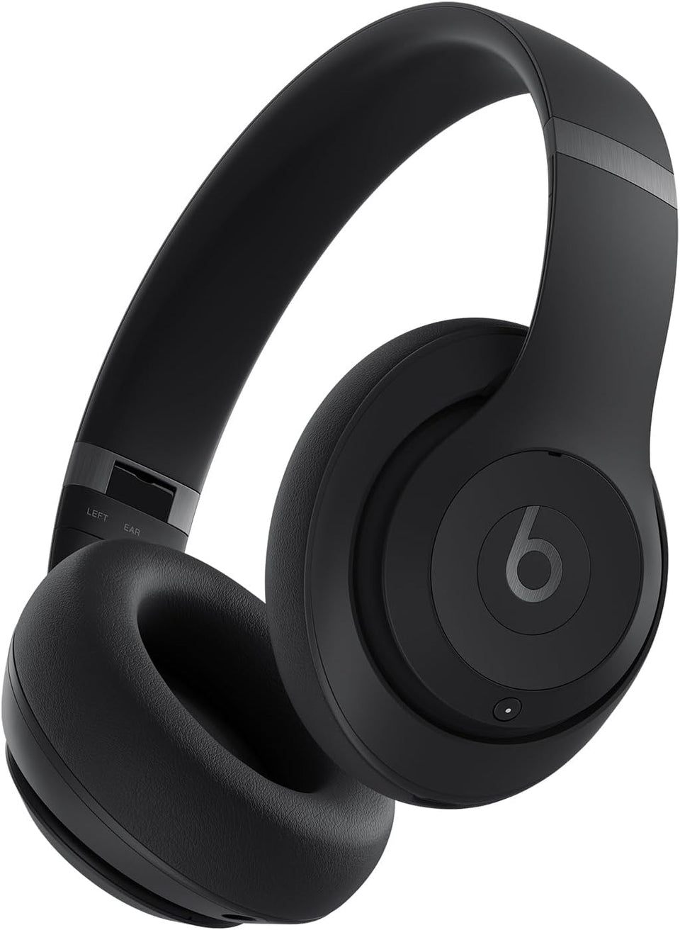Beats Studio Pro headphones in black for immersive sound and calls.