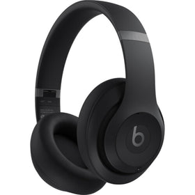 Beats Studio Pro headphones—front view, premium sound with adaptive noise cancellation for immersive listening.