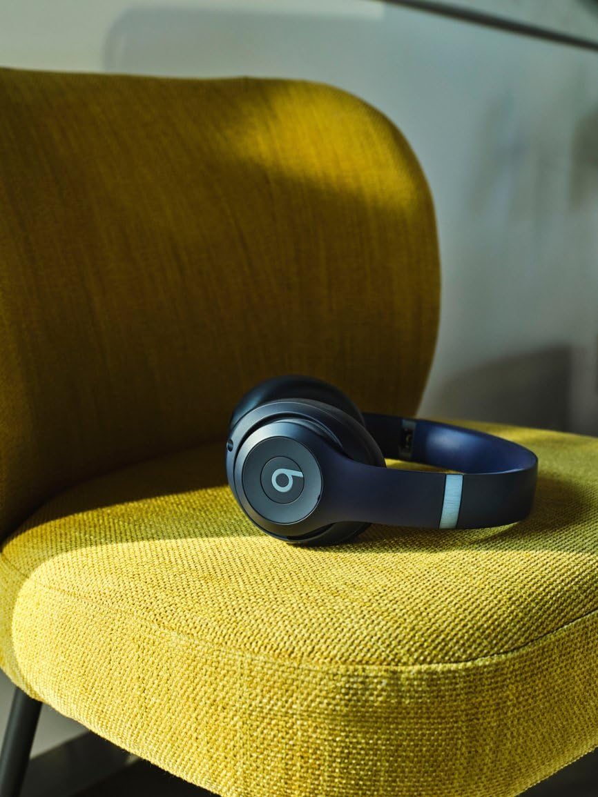 Beats Studio Pro navy compact design for travel-friendly listening