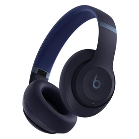 Beats Studio Pro navy over‑ear headphones shown for immersive sound and comfort.
