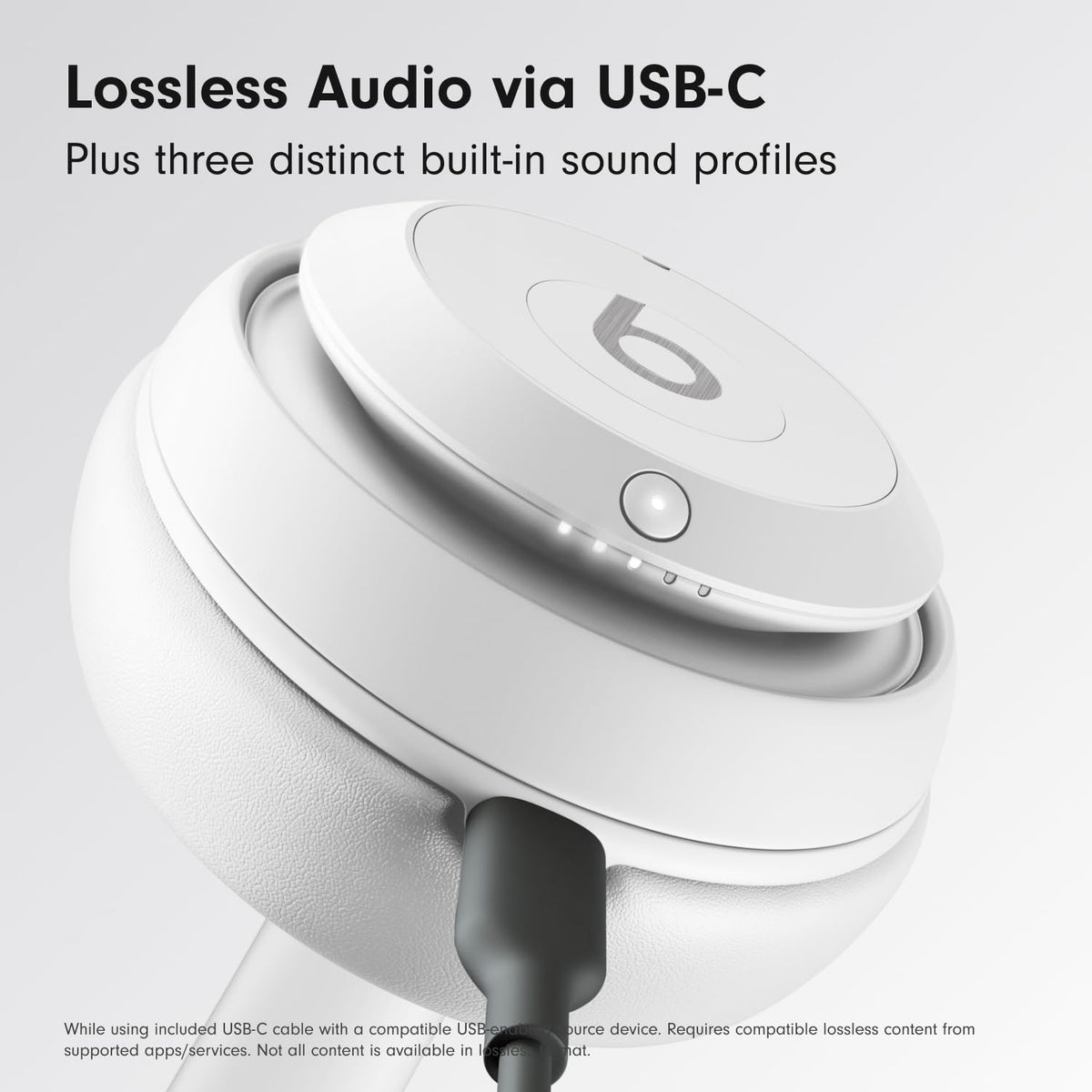 Beats Studio Pro spatial audio demo showing head-tracking immersion