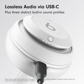 Beats Studio Pro spatial audio demo showing head-tracking immersion