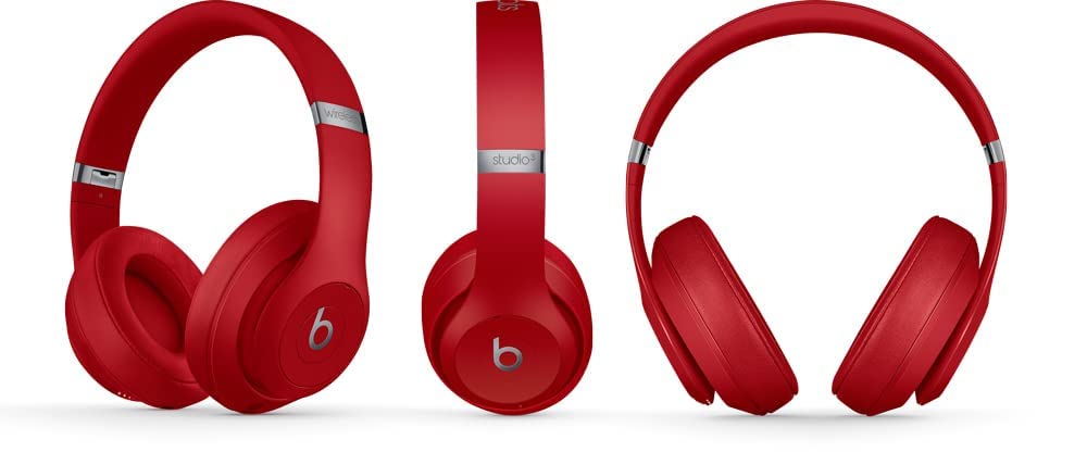 Beats Studio3 renewed packaging image, accessories included, reliable performance.