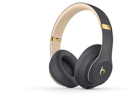 Beats Studio3 headphones folded for travel for easy portability