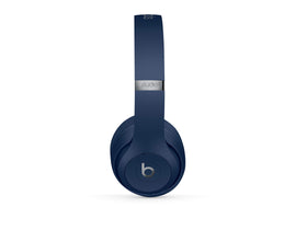 Beats Studio3 blue ear cushions close-up for comfortable extended wear