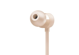 Beats Matte Gold worn by runner showing stable fit and sweat-friendly use
