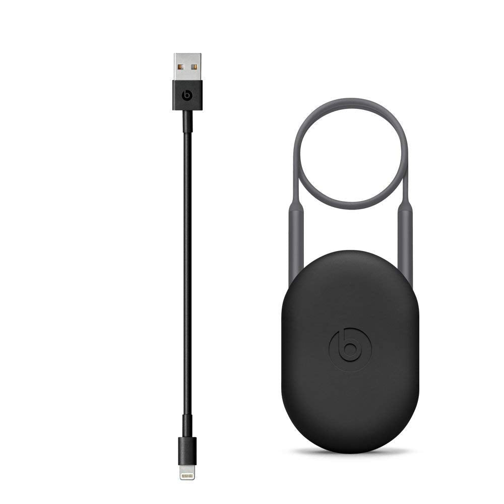 Renewed packaging and included accessories for BeatsX gray, Beats inspected and ready to use