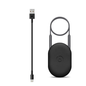 Renewed packaging and included accessories for BeatsX gray, Beats inspected and ready to use