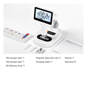 BEAVERLAB Darwin M2B includes slides and accessories for immediate use.