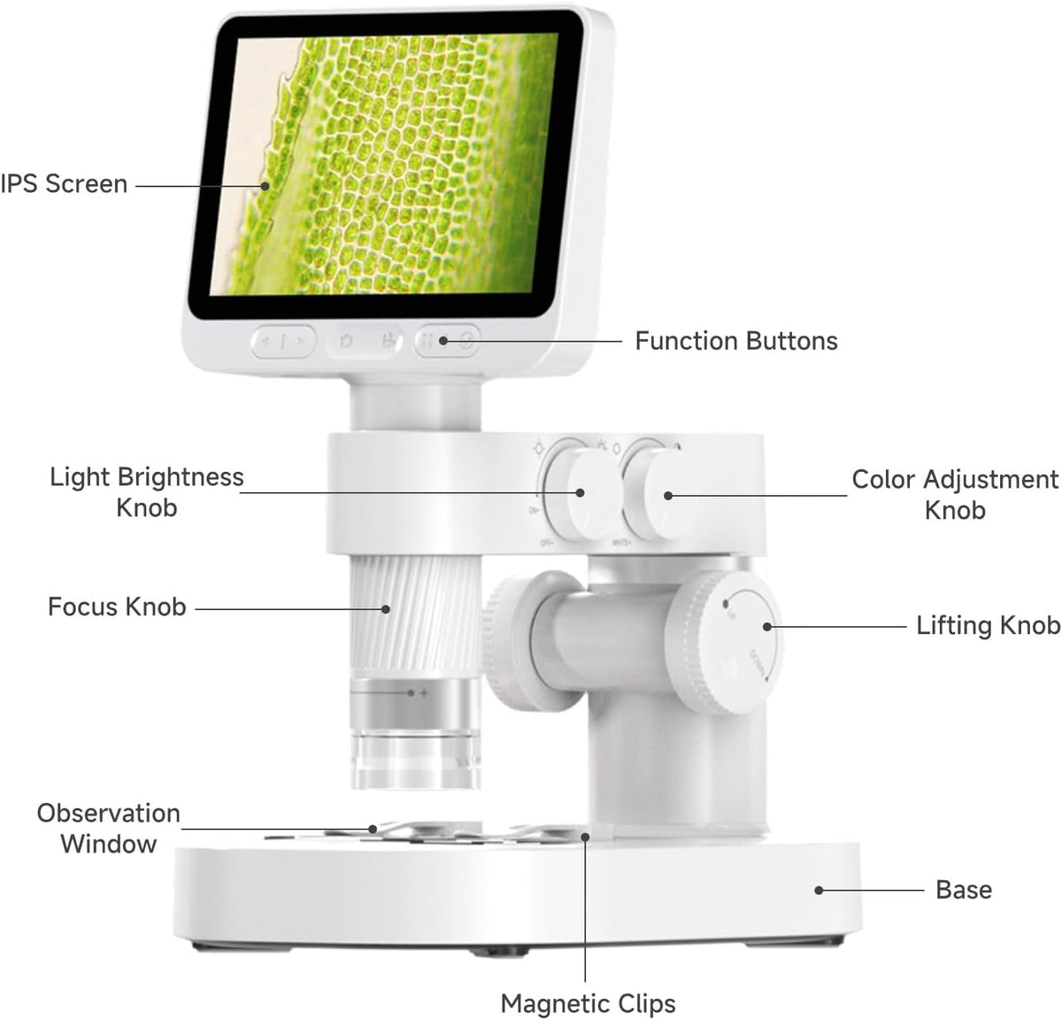 BEAVERLAB Darwin M2B detachable tube enables portable outdoor observation.