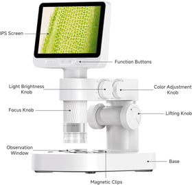 BEAVERLAB Darwin M2B detachable tube enables portable outdoor observation.
