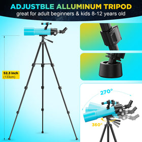 BEBANG 5x24 finder scope aids quick target spotting.