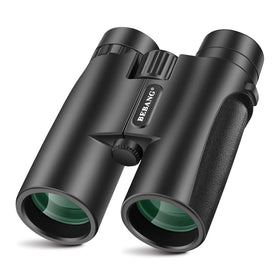 BEBANG front view showing compact binoculars and clear optics benefit portability
