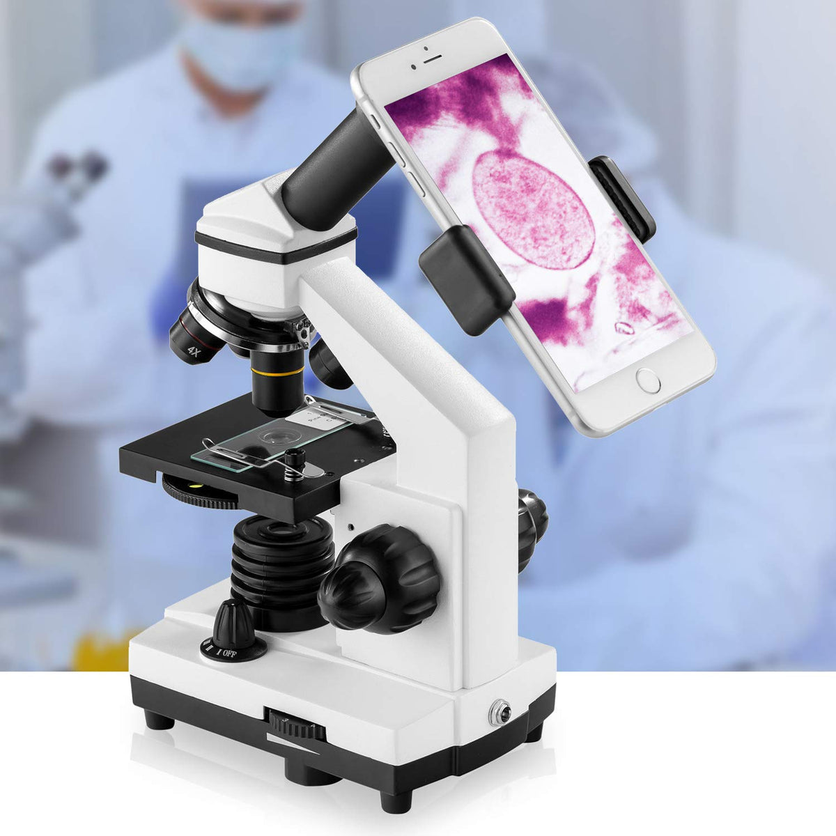 BEBANG microscope carrying-bag keeps components organized for on-the-go science.