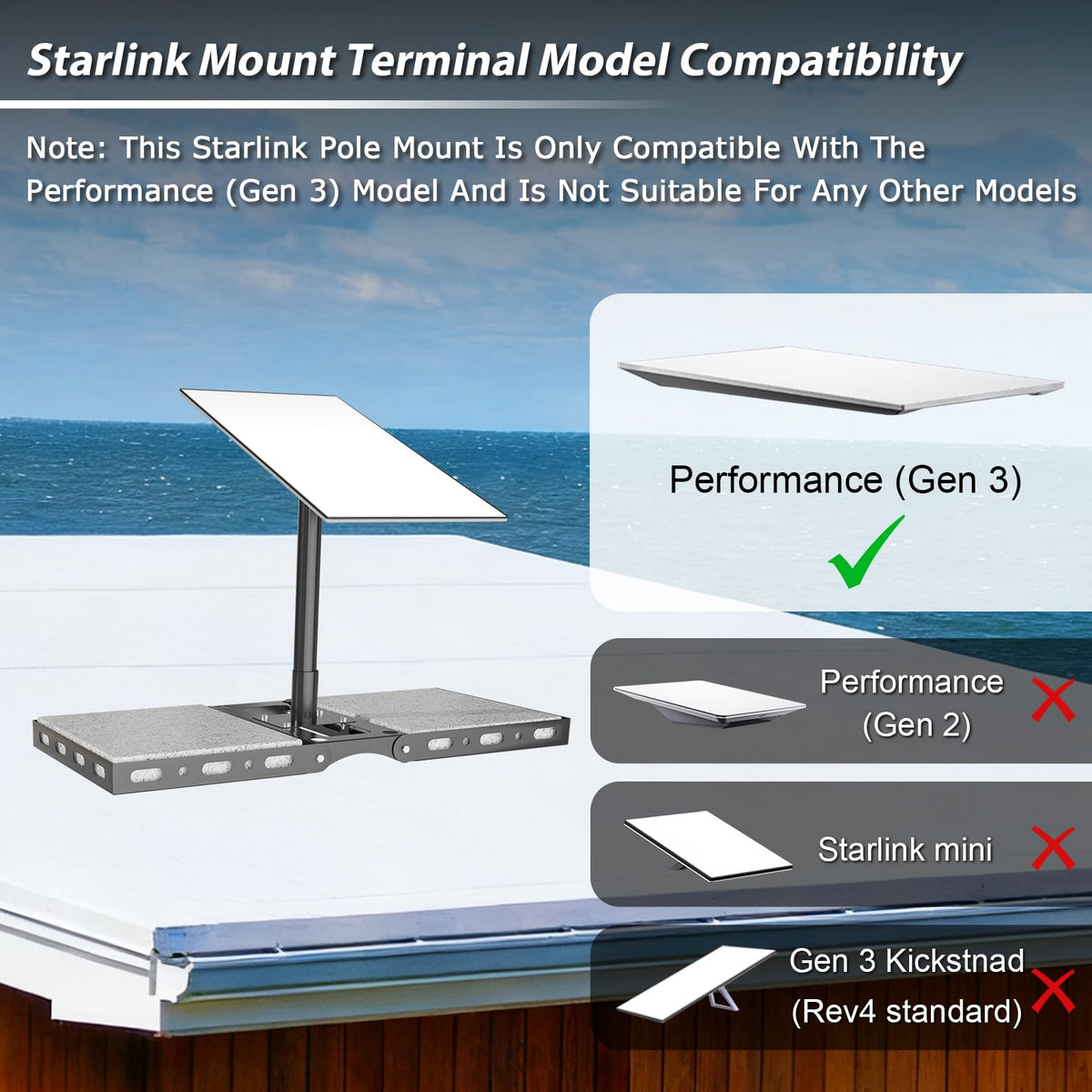 Beciety drill-free installation keeps your roof intact while you set up Starlink