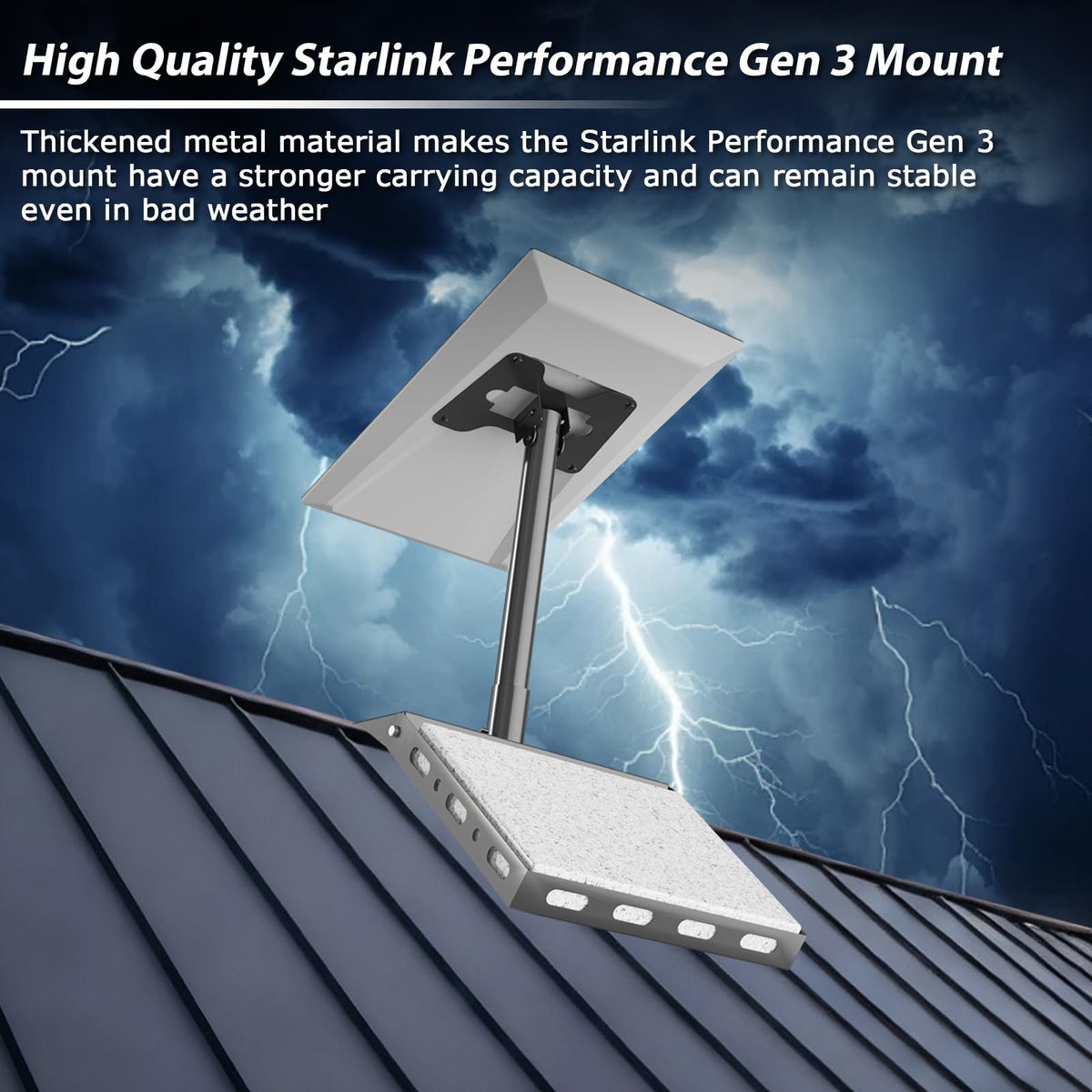 Beciety heavy-gauge alloy steel provides long-lasting support in extreme weather