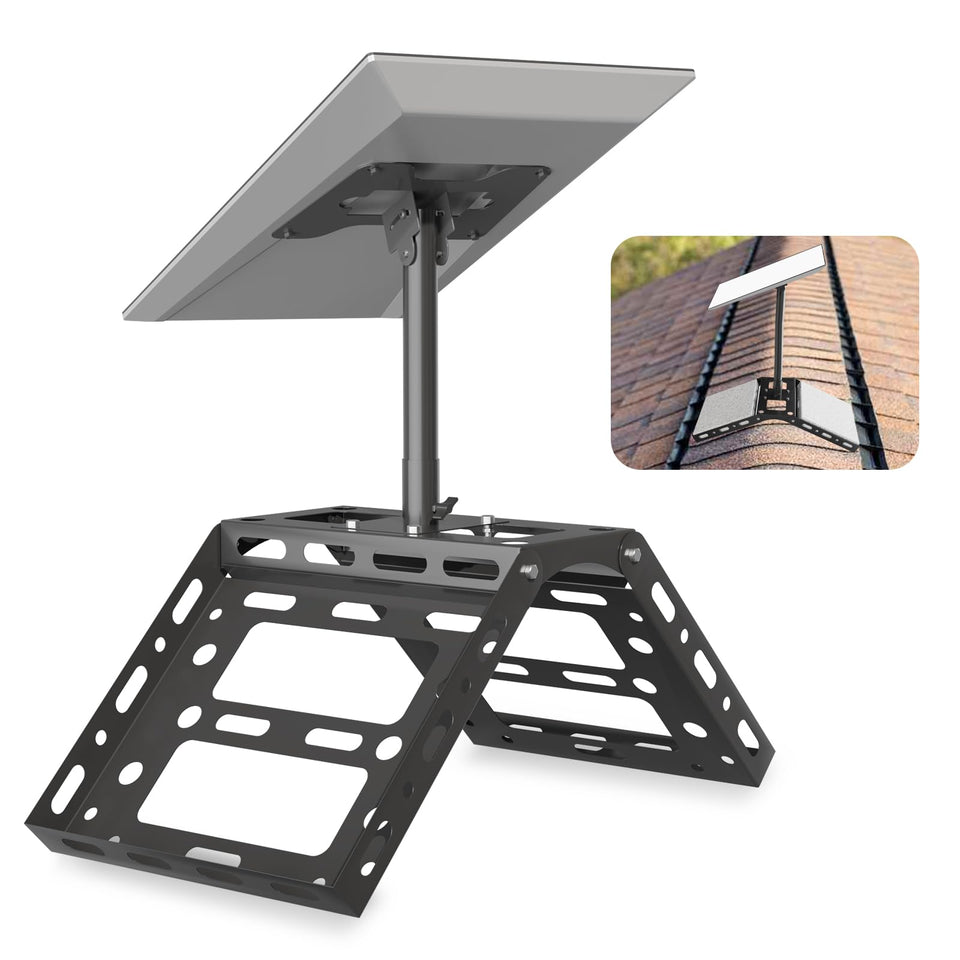 Beciety Starlink Gen3 roof ridge mount stabilizes antenna for reliable home internet