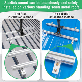Beciety Starlink pipe adapter enabling seamless Gen 2 connection.