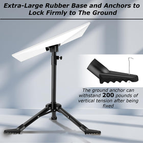 Beciety folded tripod compact for easy transport and quick deployment benefit