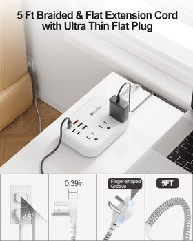 Beeiker charging phone, tablet and camera simultaneously for convenience