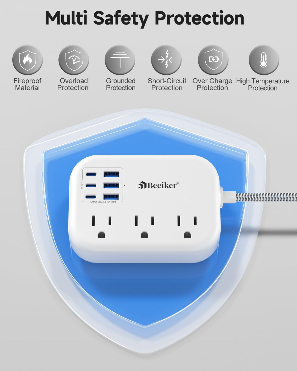 Beeiker compact travel companion in a cruise cabin setup.