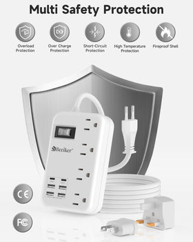 Beeiker smart charging system with USB-C and USB-A ports for devices.