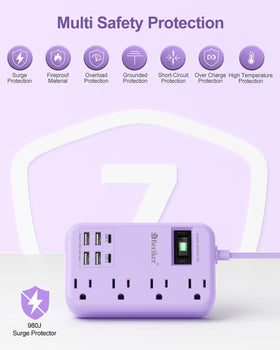 Beeiker lighted switch and circuit breaker image showing visible overload protection