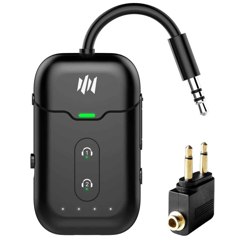 beeitzie front view packaging showing compact transmitter and accessories for travel