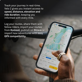 Beeline Velo 2 fast re routing technology for quick route return.