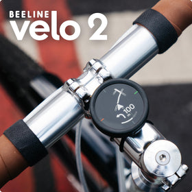 Beeline Velo 2 strap-mount included for quick, secure installation.