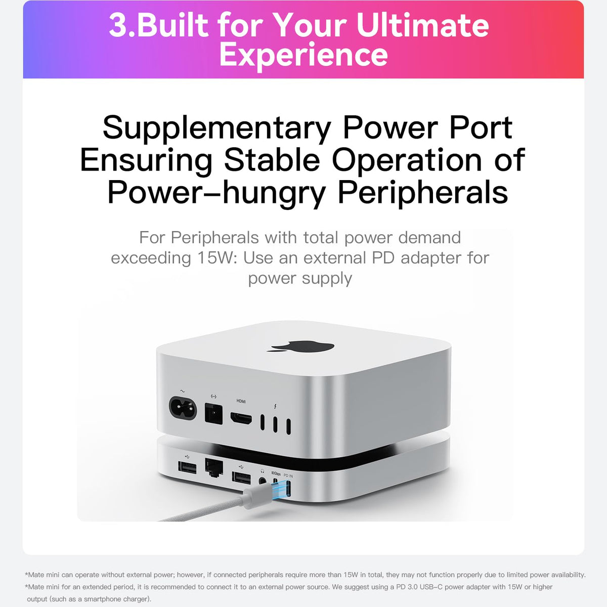 BEELINK EX Mate Mini-B 2.5G LAN port for faster network connectivity