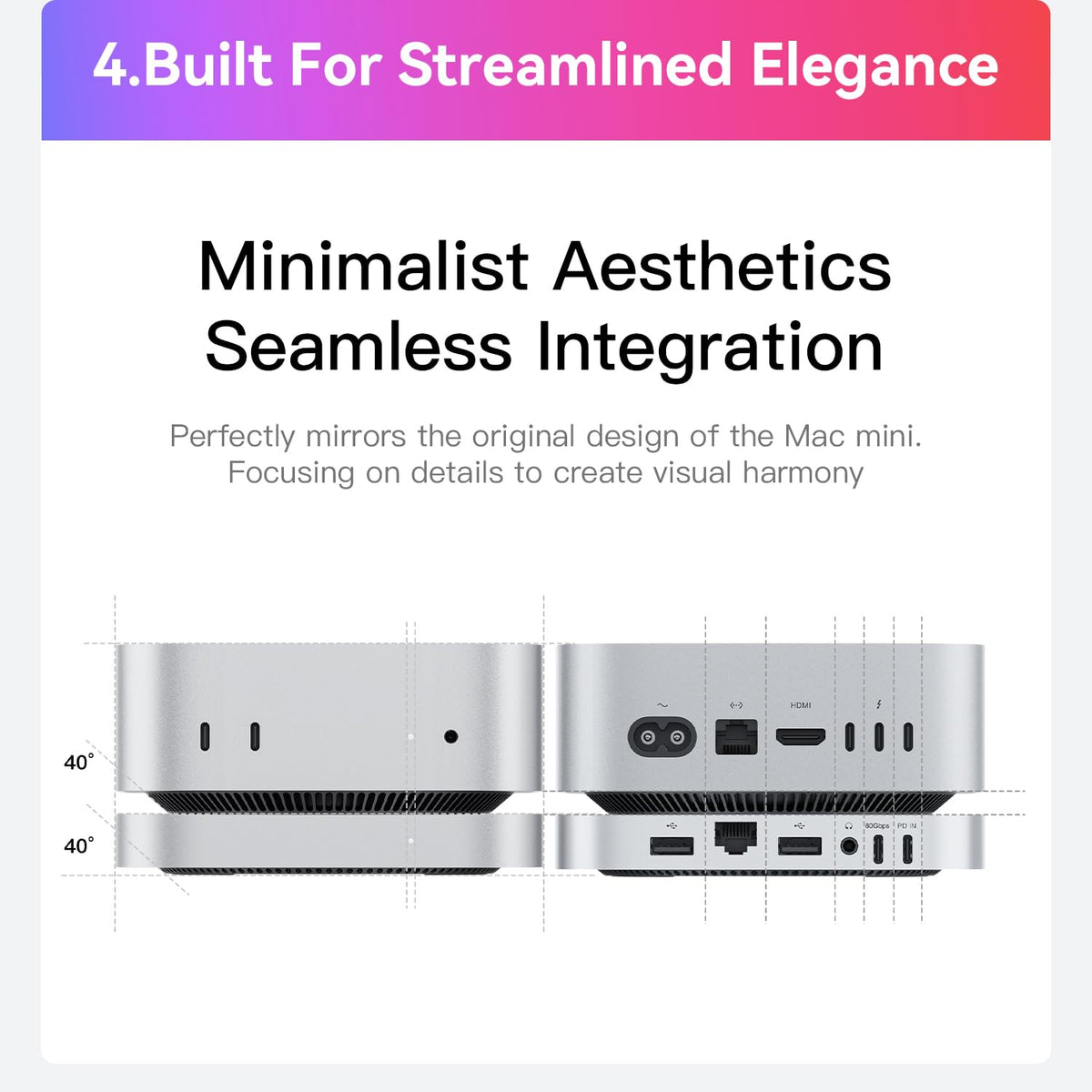 BEELINK EX Mate Mini-B SD4.0 slot for rapid media transfers