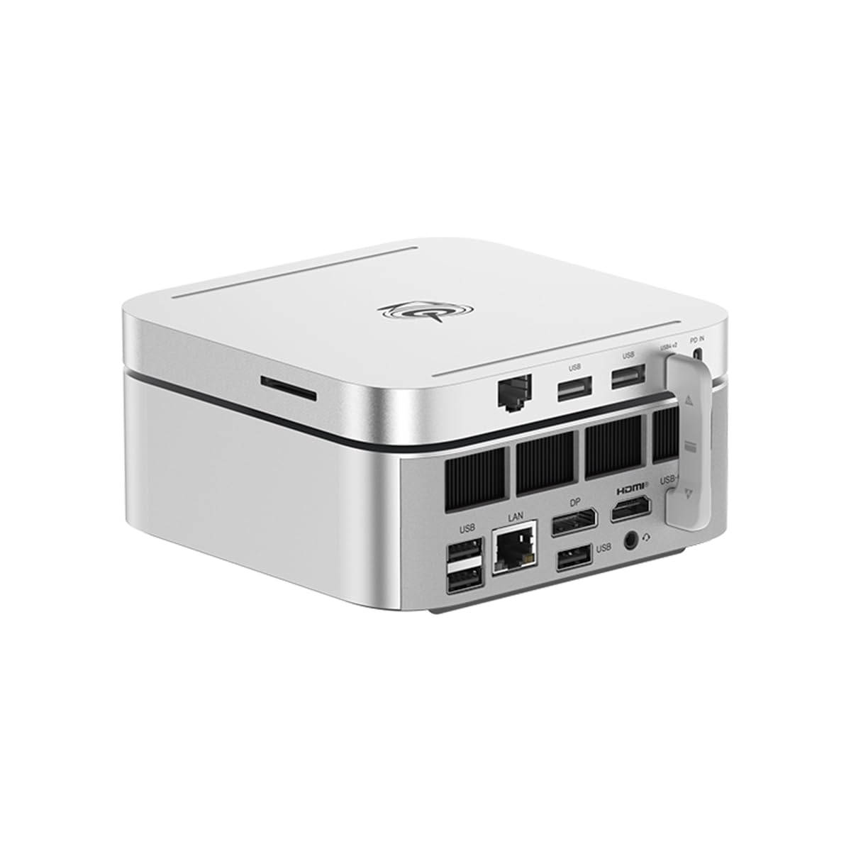 Beelink Mate SE dock with dual M.2 slots for SSD expansion.