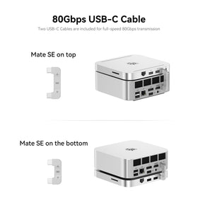Beelink Mate SE slim, minimalist docking design.