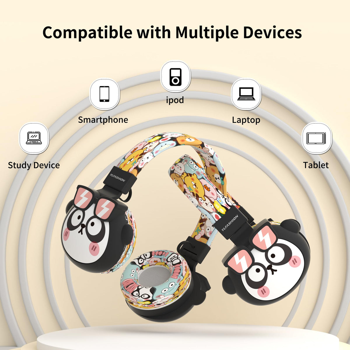 Beerus Headphones FM TF mode for offline music.