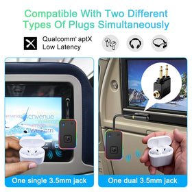 Beeitzie Ultra Airplane Transmitter compatible via 3.5mm with TVs and gym gear.