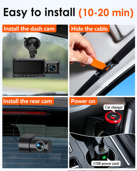 Befumly 24H parking mode protects your vehicle after hours.