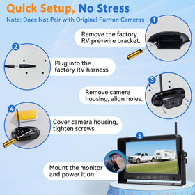 Befumly infrared night vision ensures clear low-light images.